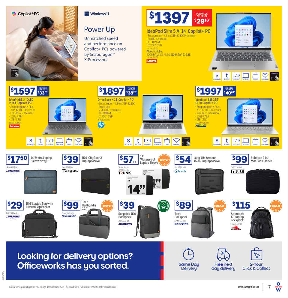 Officeworks Tech Side Officeworks Catalogue January 1 - February 3, 2025 Get Great Value on ...