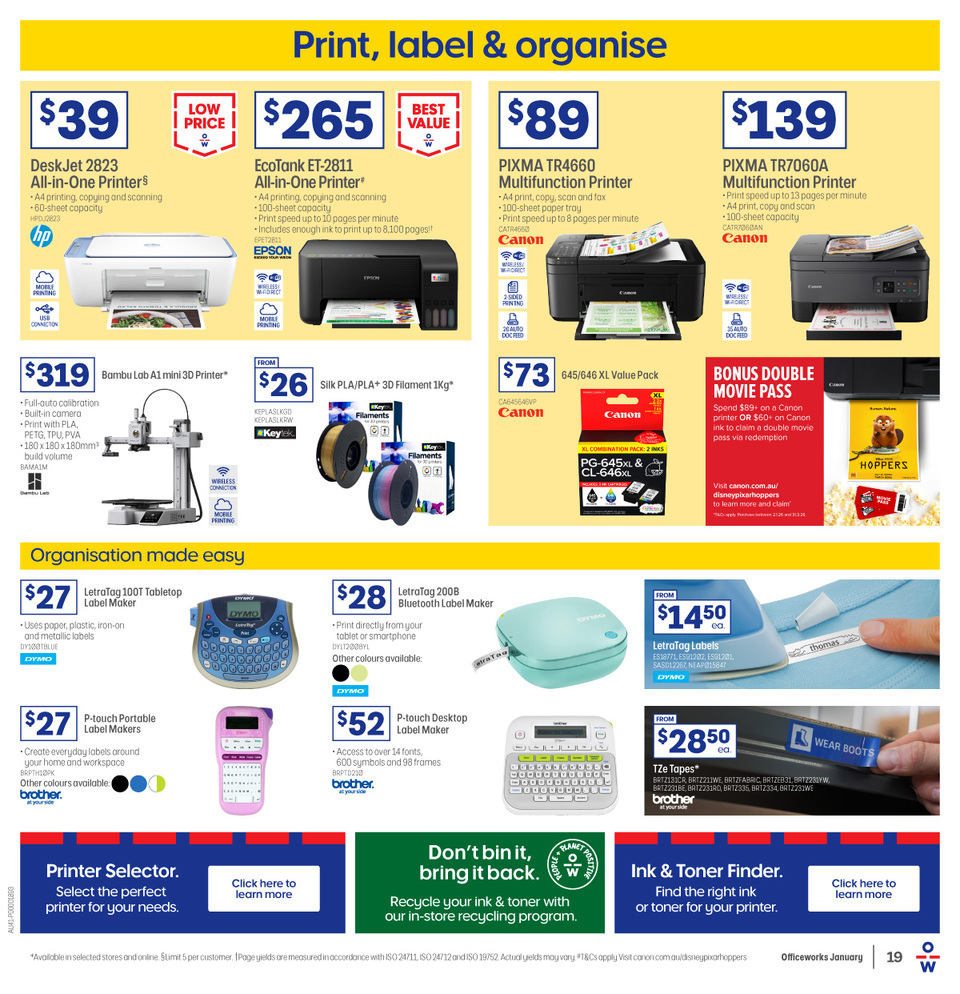 Officeworks Catalogue