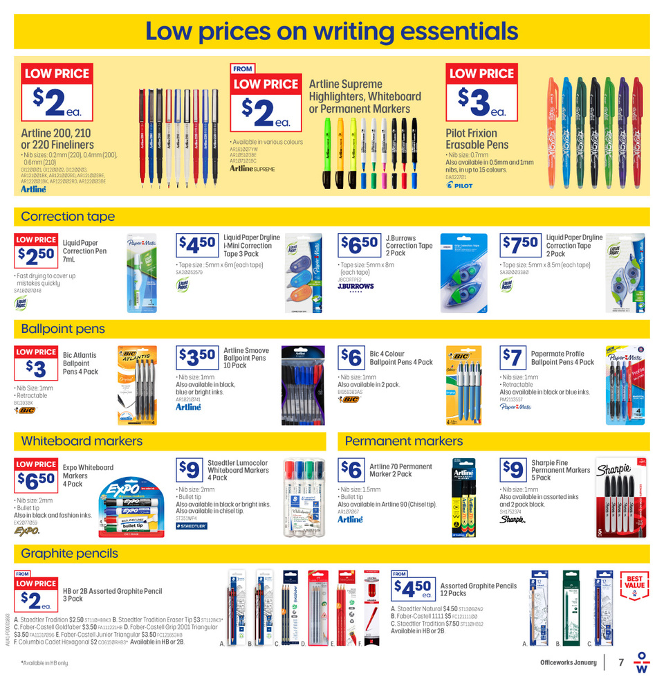 Officeworks Catalogue