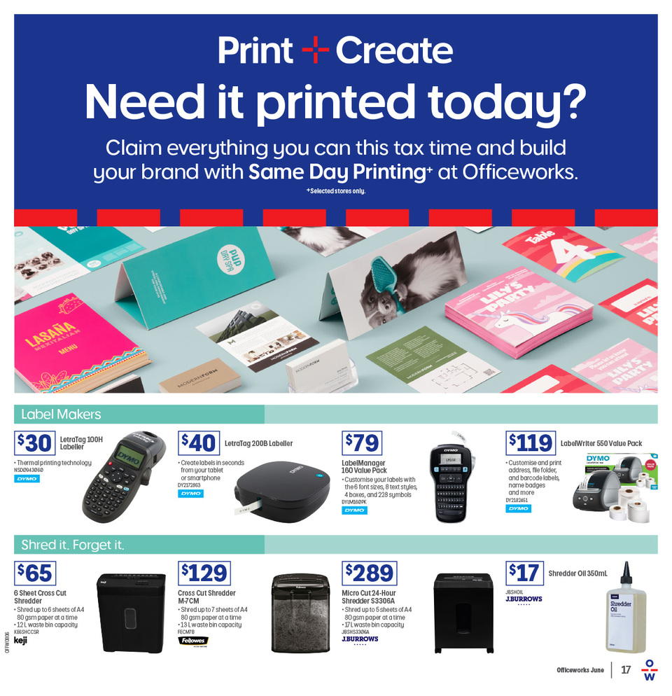 Officeworks Catalogue