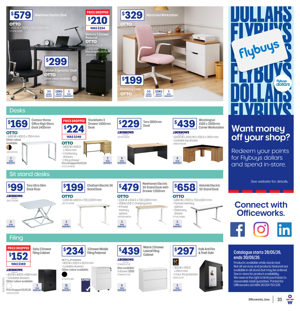 Officeworks Pvc Officeworks Catalogue May 27 - June 30, 2026 EOFY It's Tax Time ...