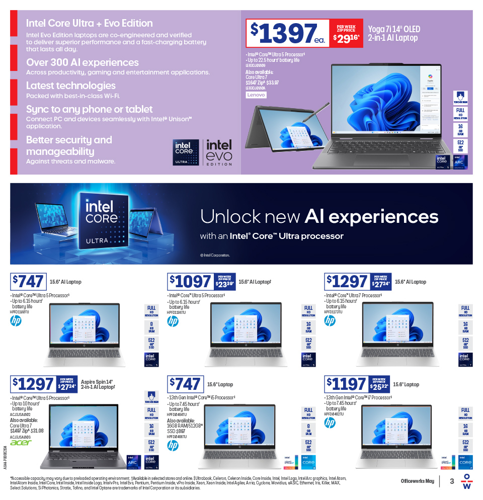 Officeworks Catalogue May 7 - 26, 2025 Get Big Brands for Low Prices ...