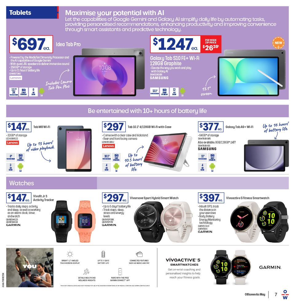 Officeworks Catalogue May 7 - 26, 2025 Get Big Brands for Low Prices ...