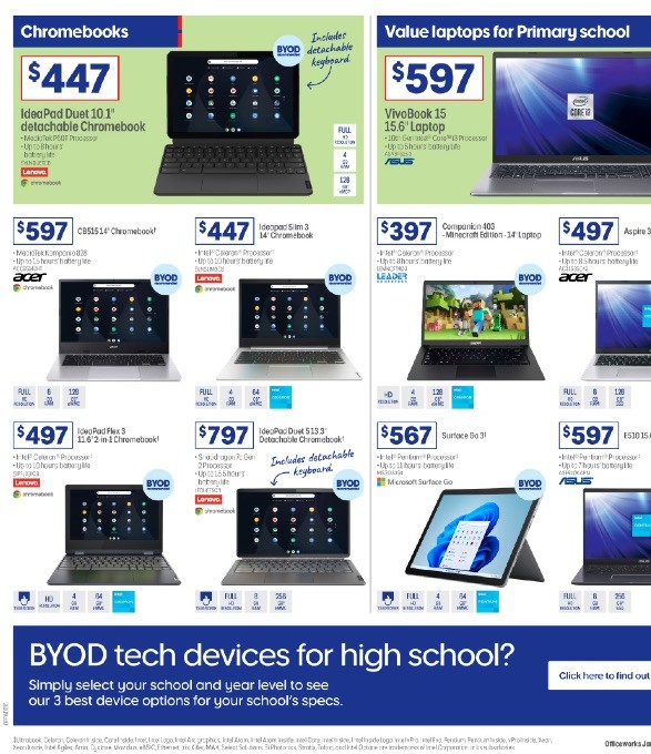 Officeworks Catalogue