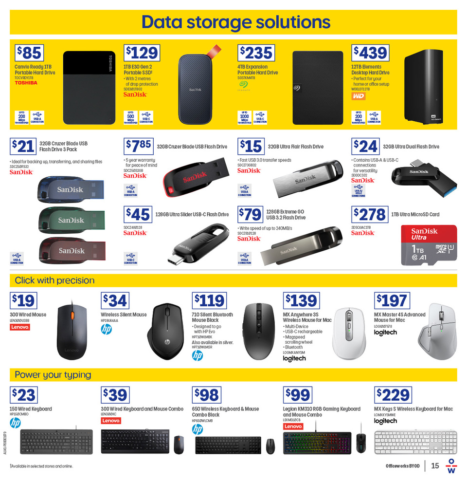 Officeworks Tech Side Officeworks Catalogue September 30 - December 31, 2025 Low Prices on ...