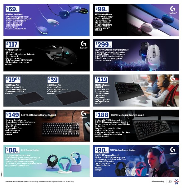 Officeworks Tech Side Officeworks Catalogue Tech 11 - 25 May 2023 - Catalogue AU
