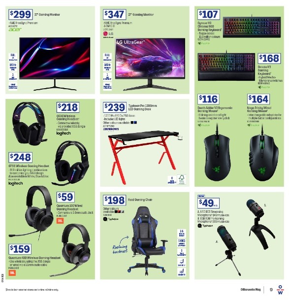 Officeworks Tech Side Officeworks Catalogue Tech 11 - 25 May 2023 - Catalogue AU
