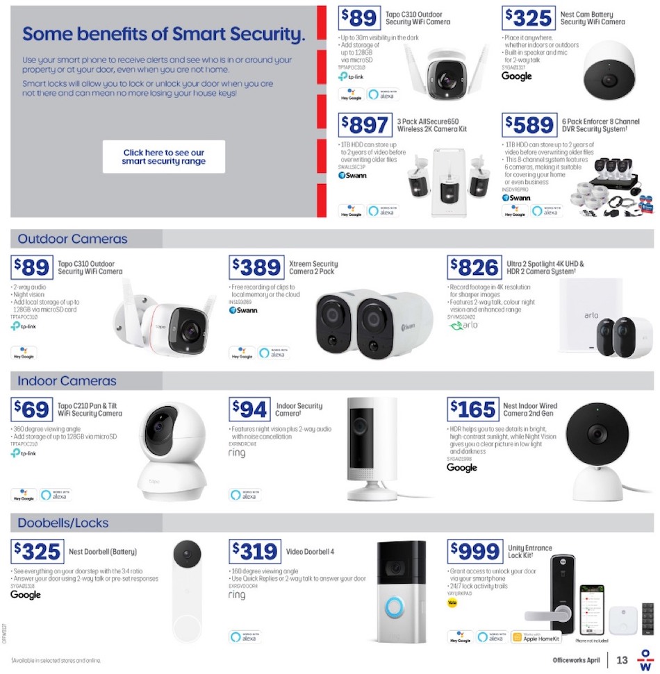 Officeworks Tech Side Officeworks Catalogue Tech 13 - 27 Apr 2023 | Catalogue AU