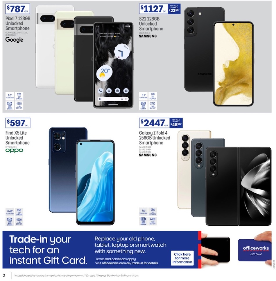 Officeworks Tech Side Officeworks Catalogue Tech 13 - 27 Apr 2023 | Catalogue AU
