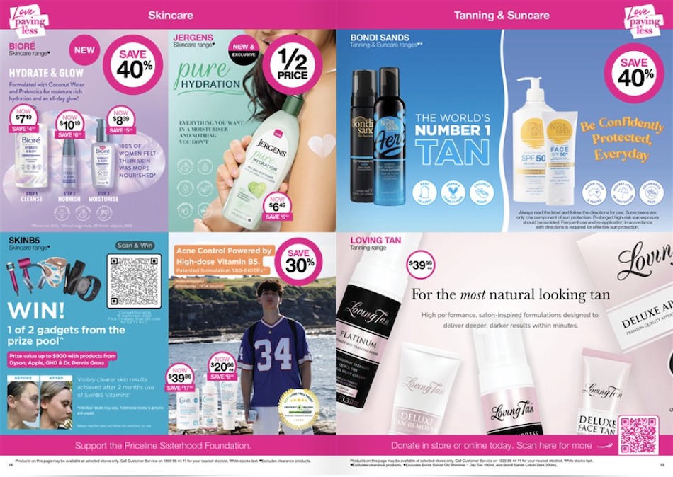 Priceline Catalogue