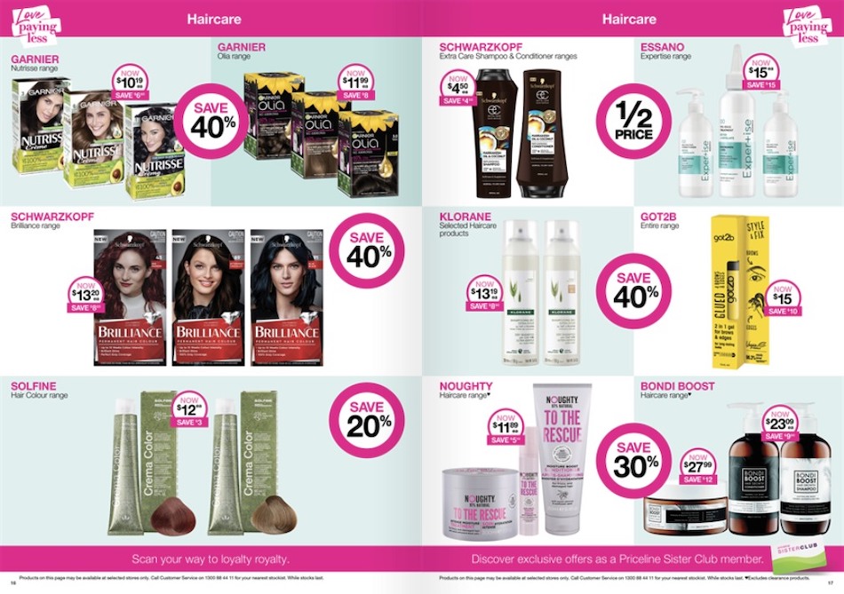 Priceline Catalogue
