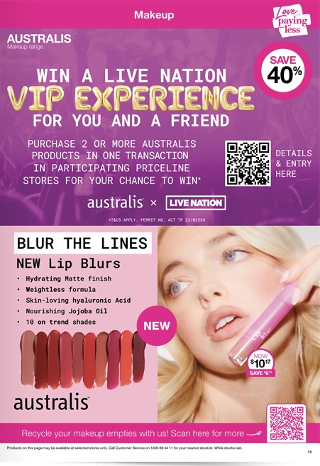 Priceline Catalogue