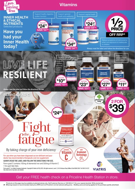 Priceline Catalogue