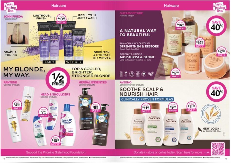 Priceline Catalogue