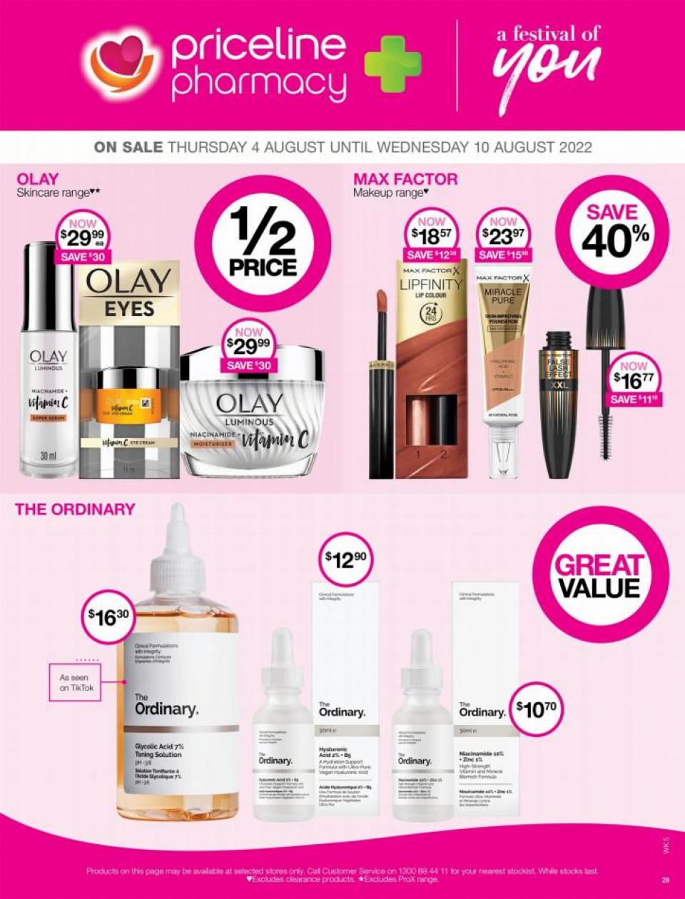 Priceline Catalogue