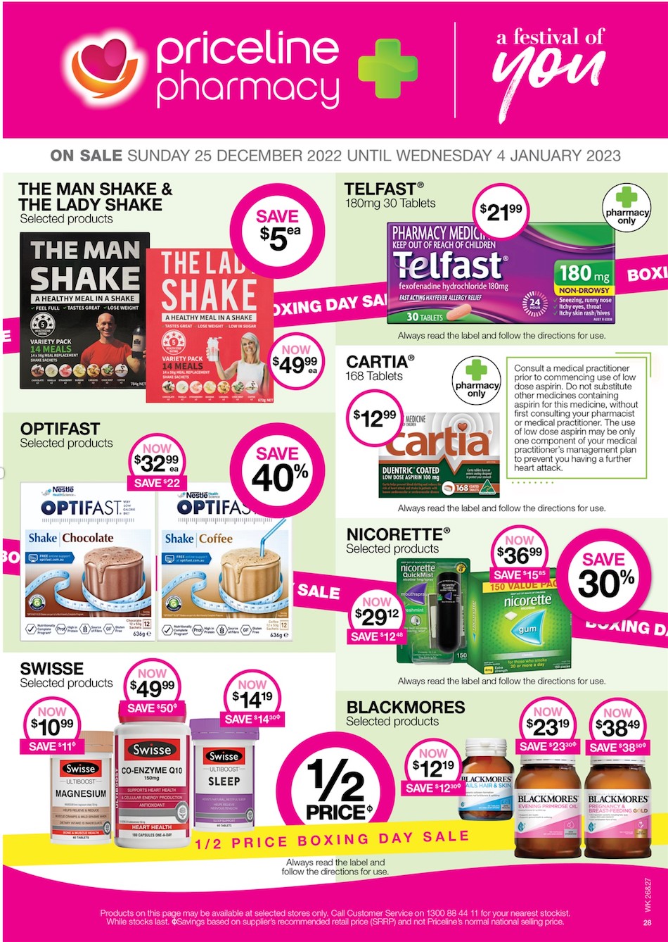 Priceline Catalogue