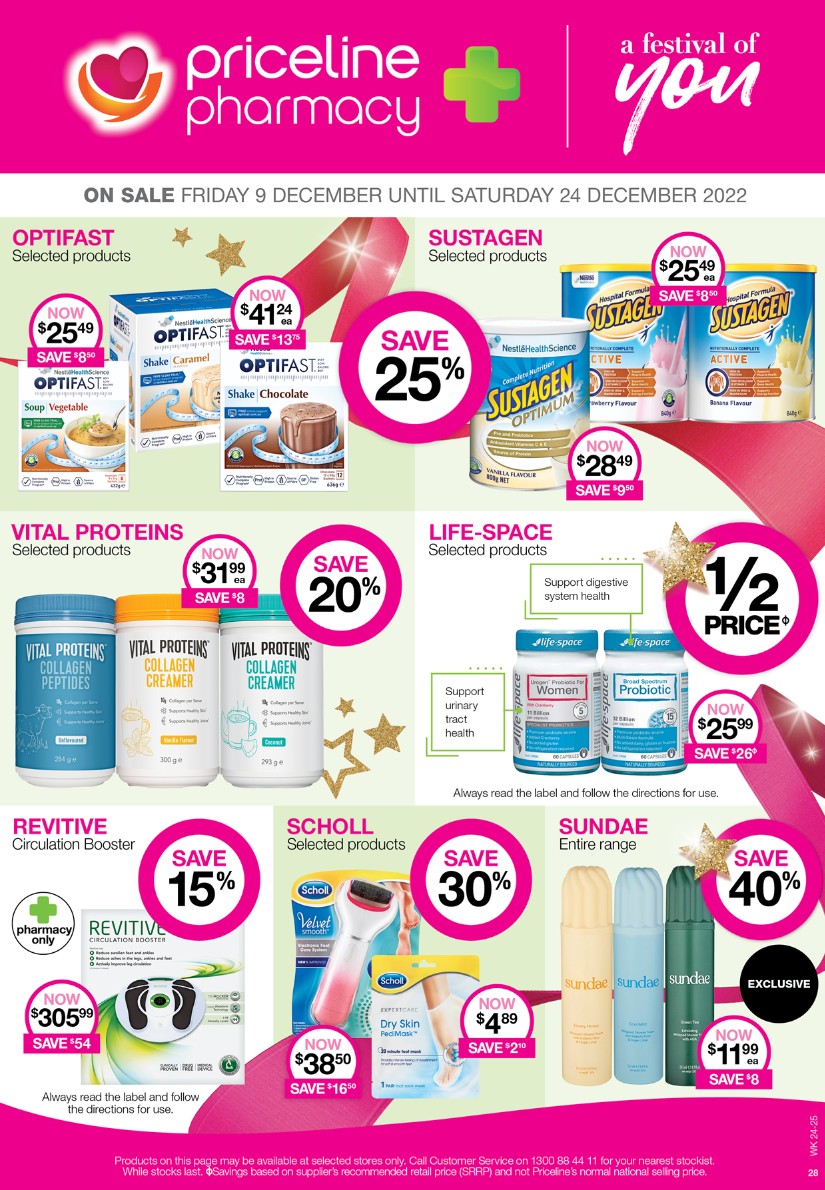 Priceline Catalogue