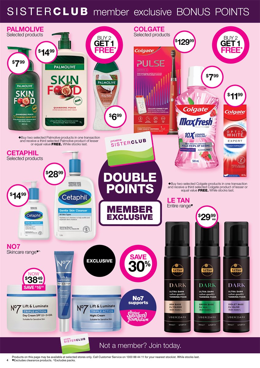 Priceline Catalogue Sisterhood Campaign Part 2 July 14 24, 2024