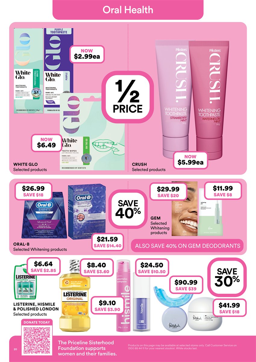 Priceline Catalogue