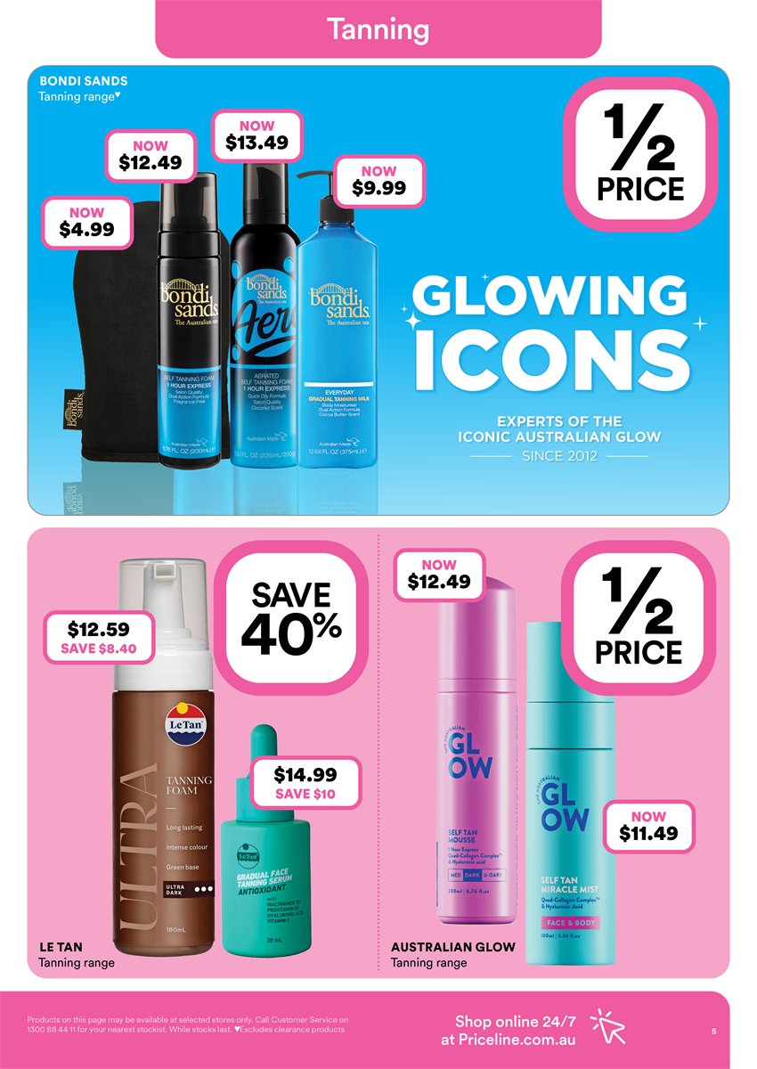 Priceline Catalogue