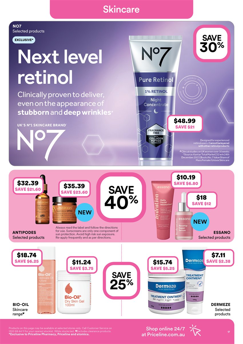 Priceline Catalogue