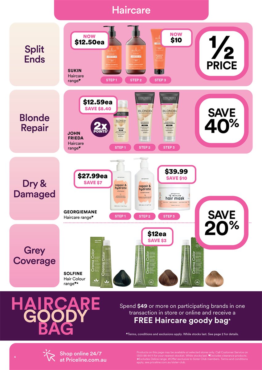 Priceline Catalogue