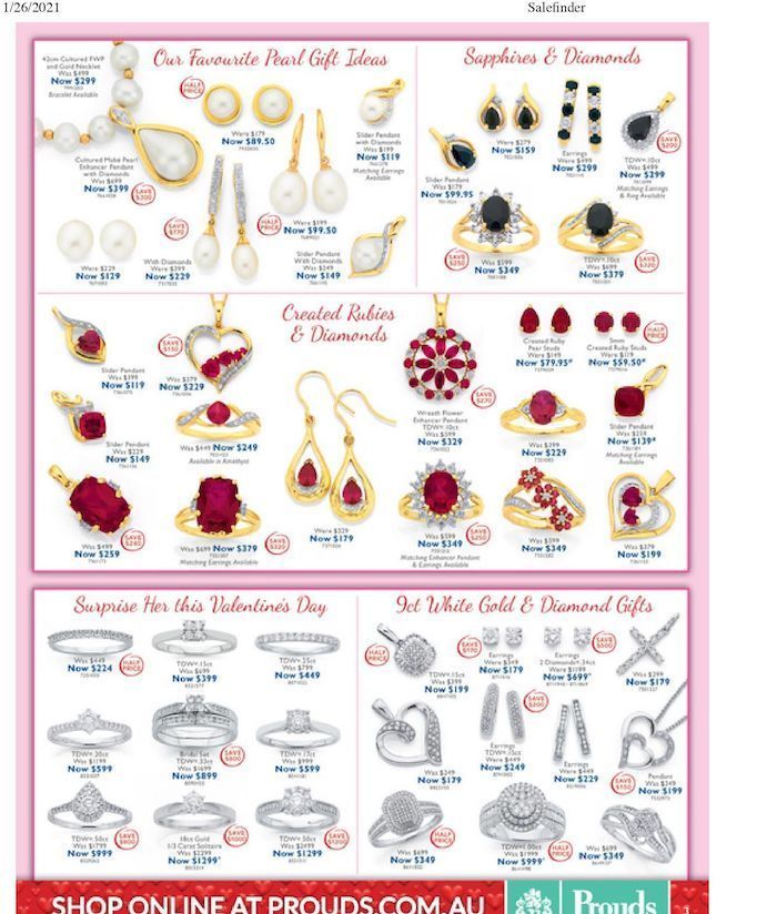 Prouds Catalogue