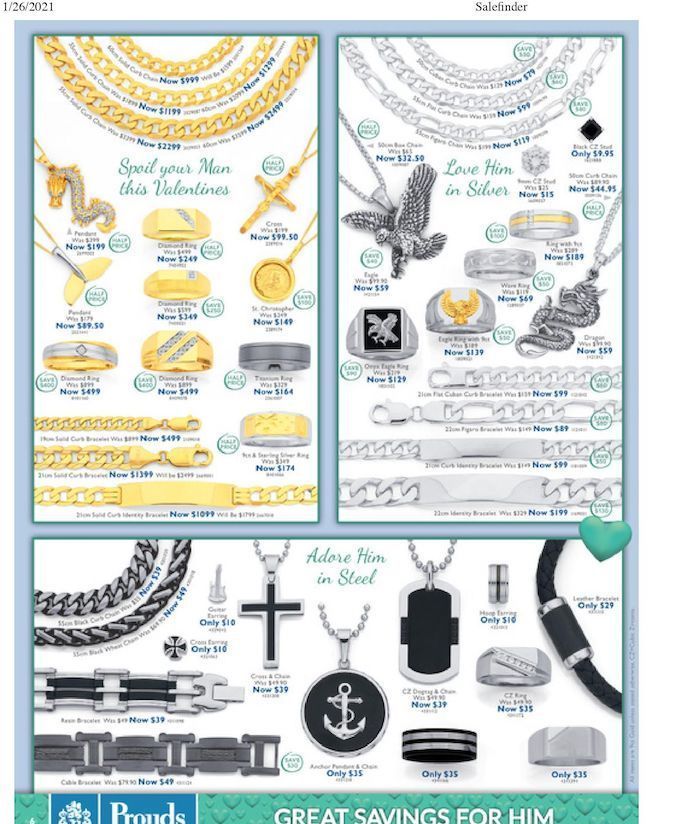 Prouds Catalogue