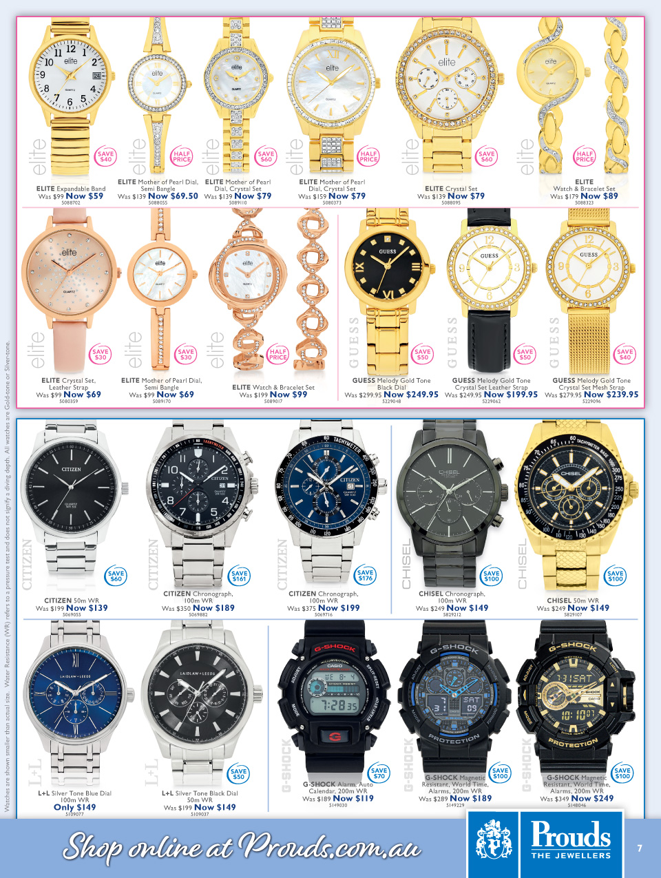 Prouds Catalogue
