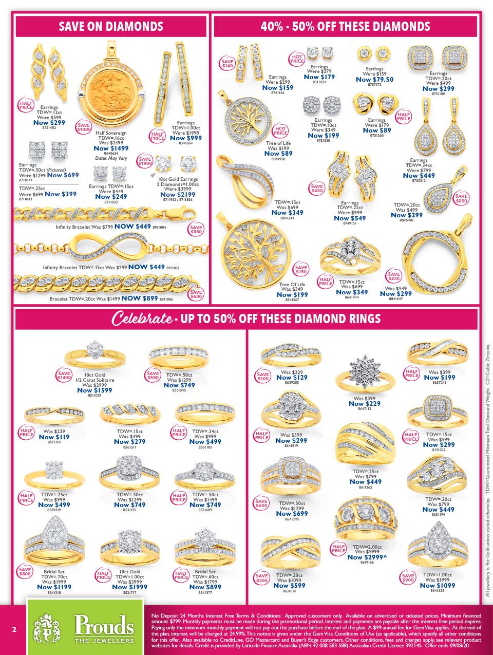 9ct Gold Diamond Cluster Ring Proud Jewellers Near Me Prouds