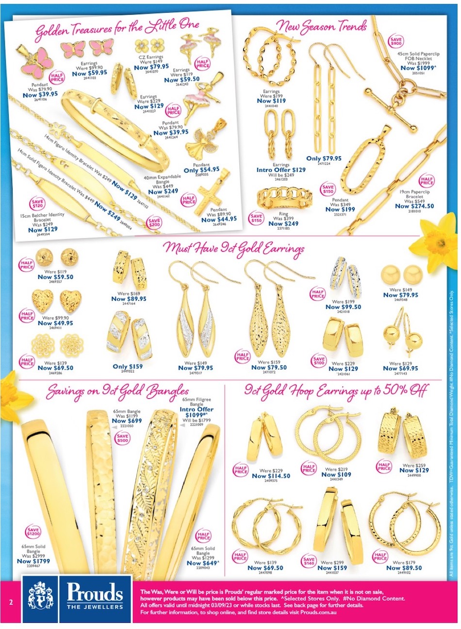 Prouds Catalogue