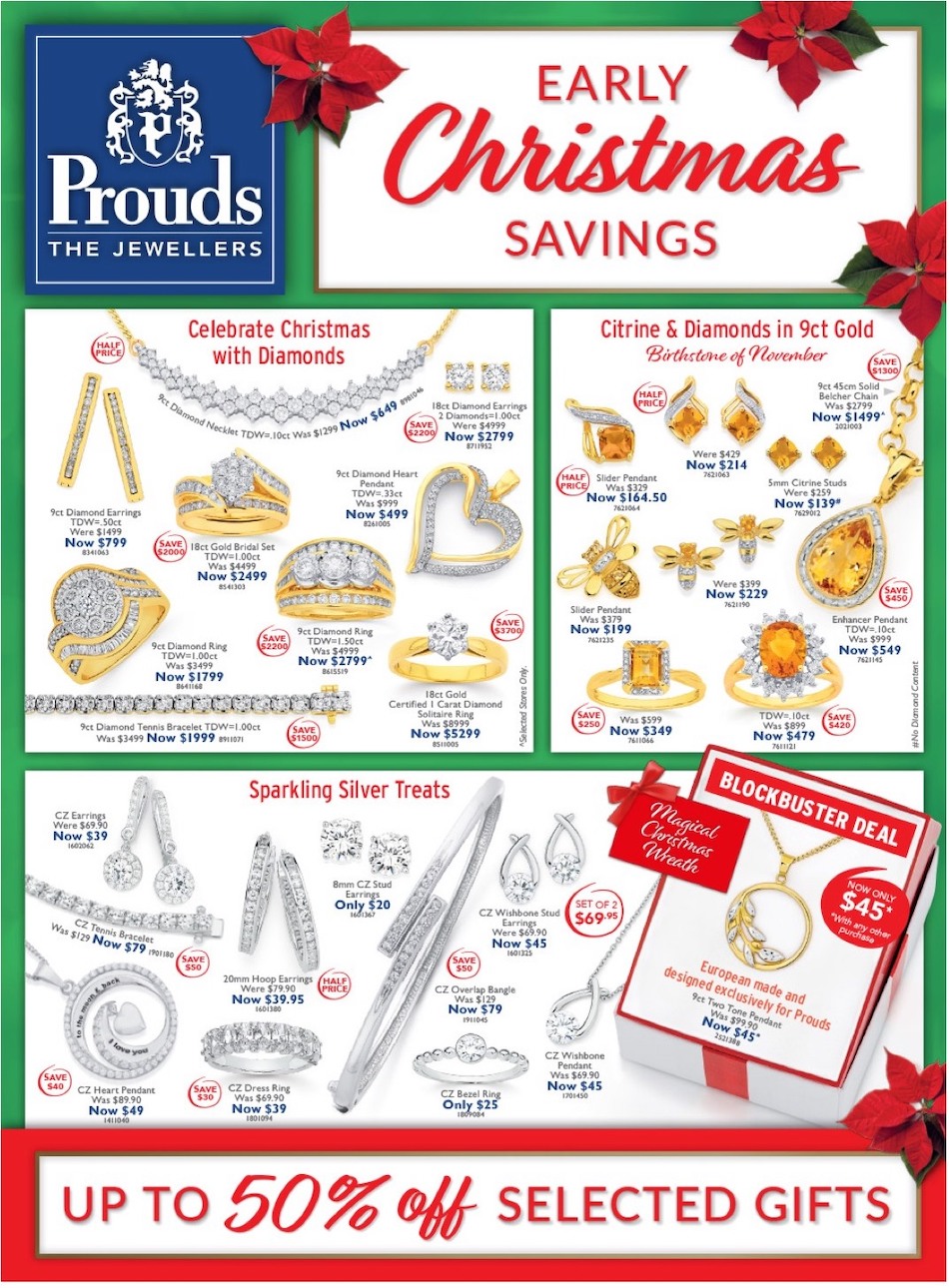 Prouds Catalogue Christmas 23 Oct 24 Dec 2023 Catalogue AU