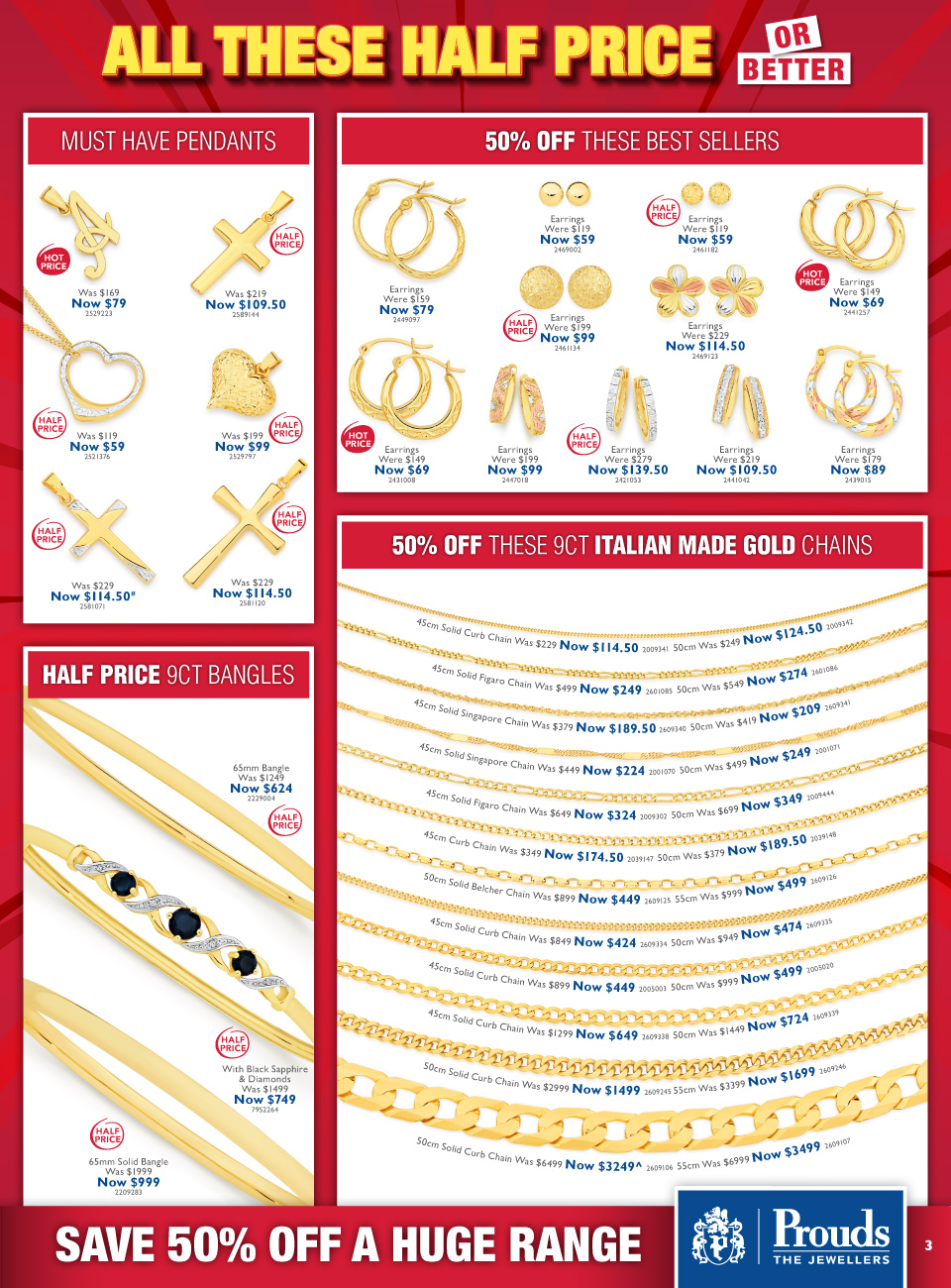 Prouds Catalogue