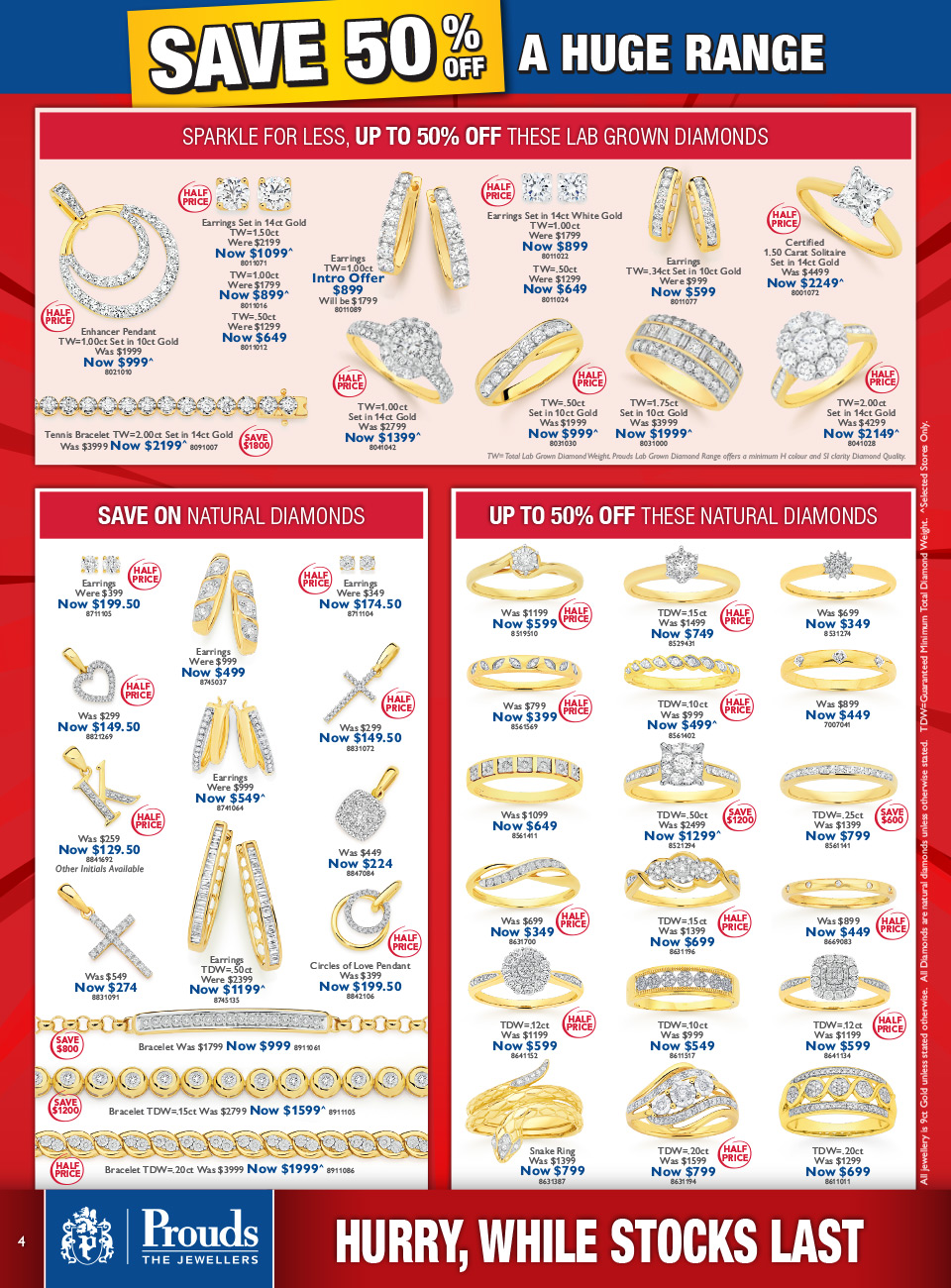 Prouds Catalogue