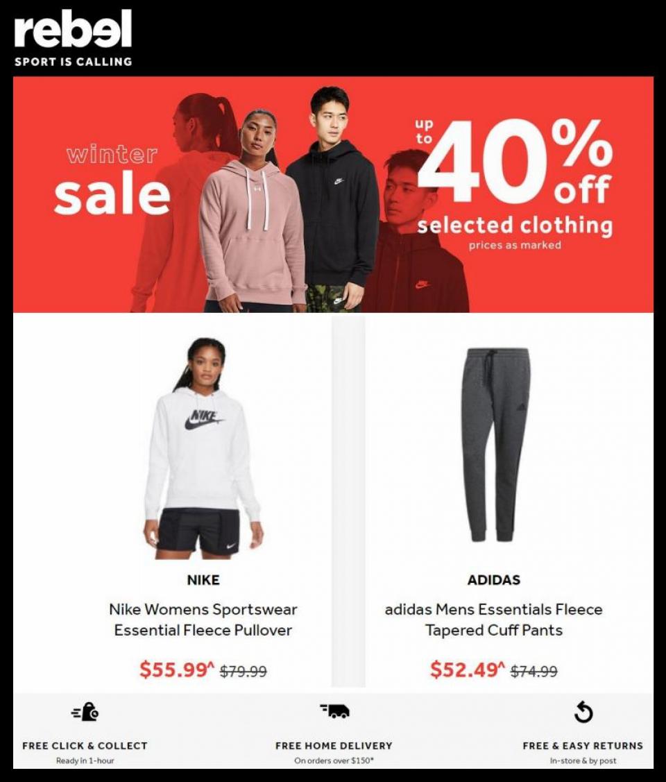 Rebel Sport Catalogue