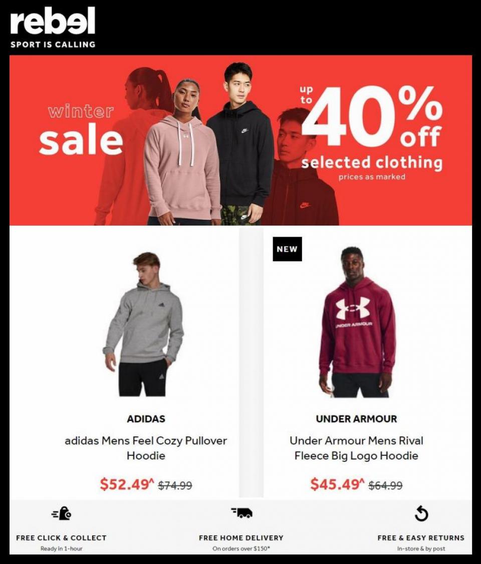 Rebel Sport Catalogue
