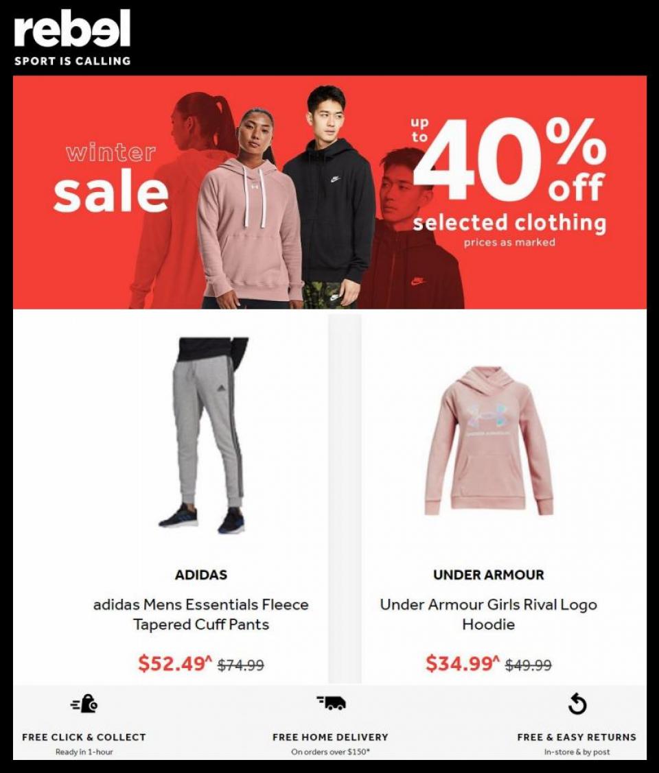 Rebel Sport Catalogue