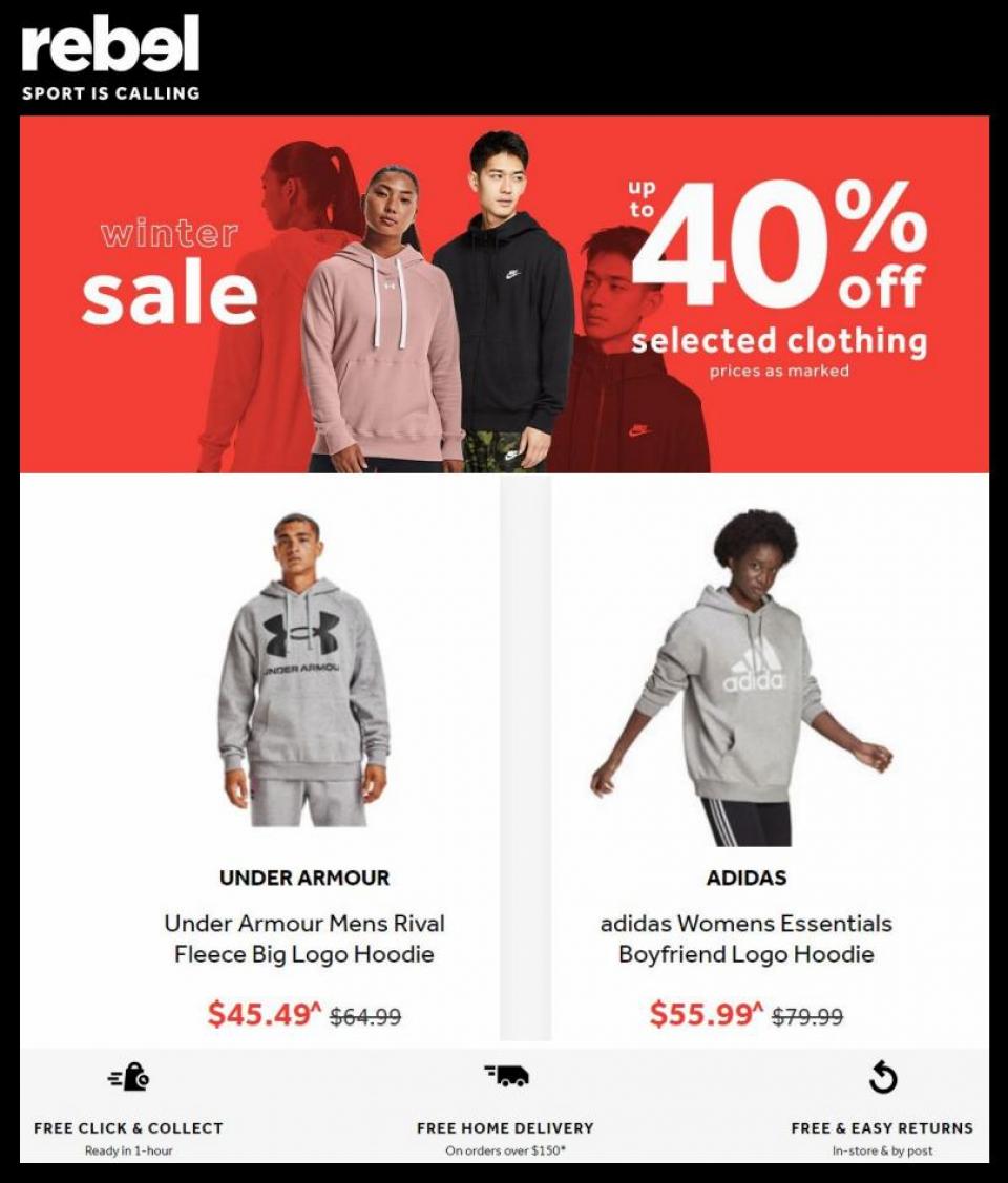 Rebel Sport Catalogue