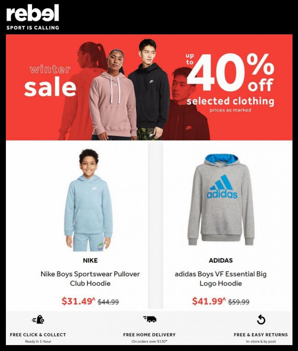 Rebel Sport Catalogue