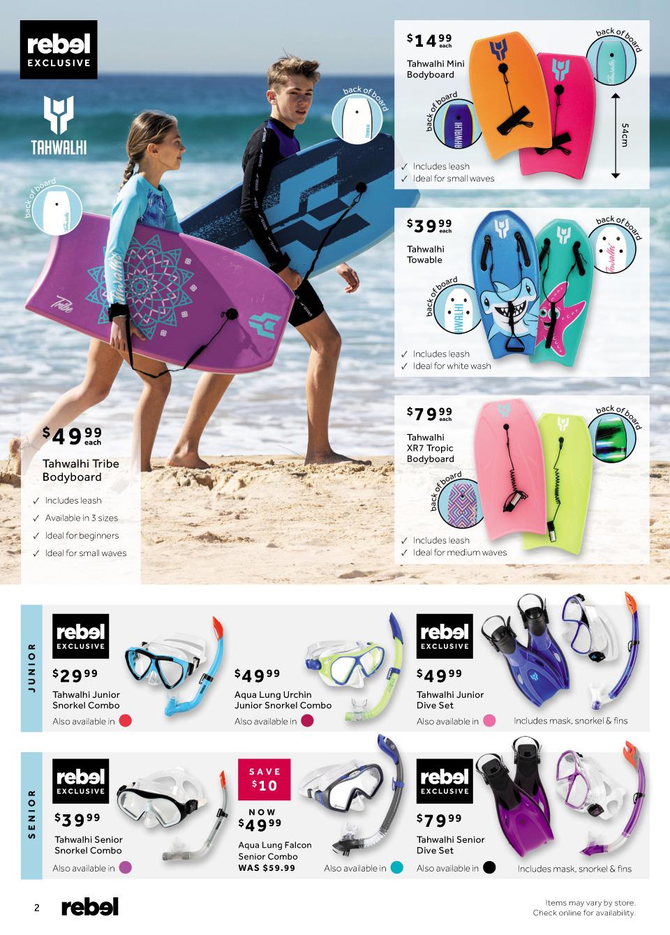 Rebel Sport Catalogue