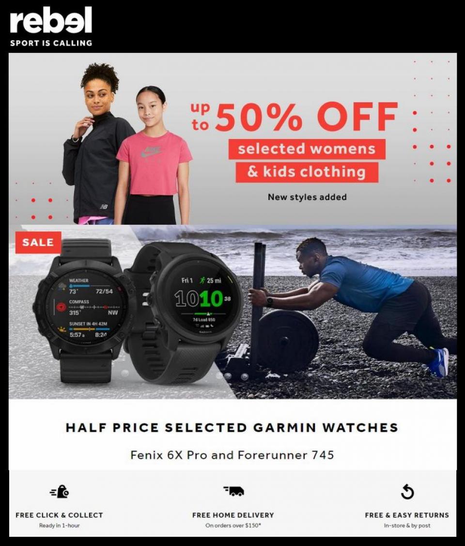 Rebel Sport Catalogue