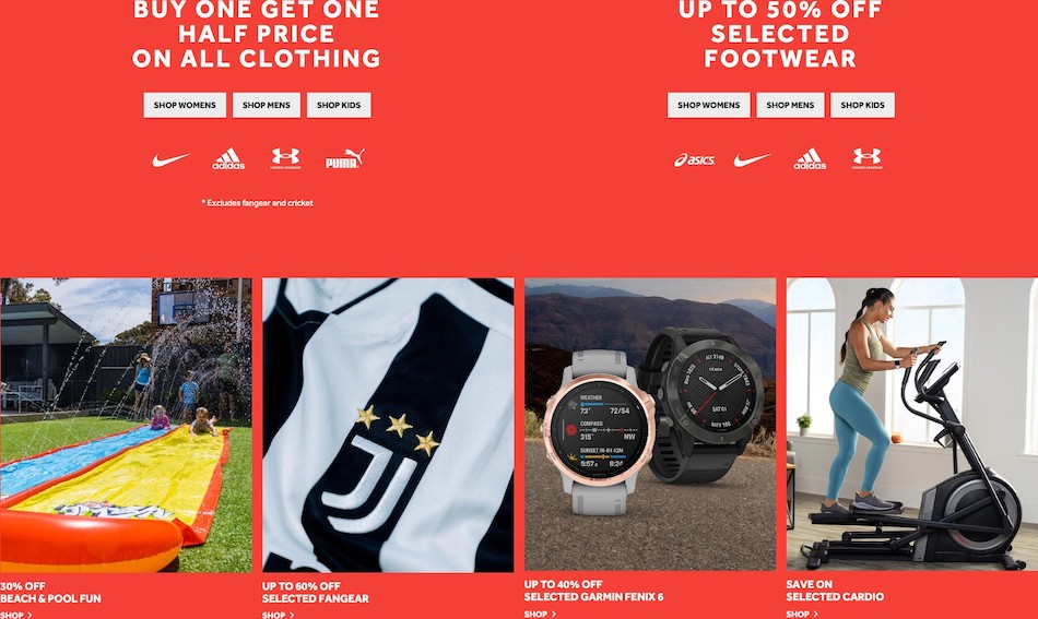 Rebel Sport Catalogue