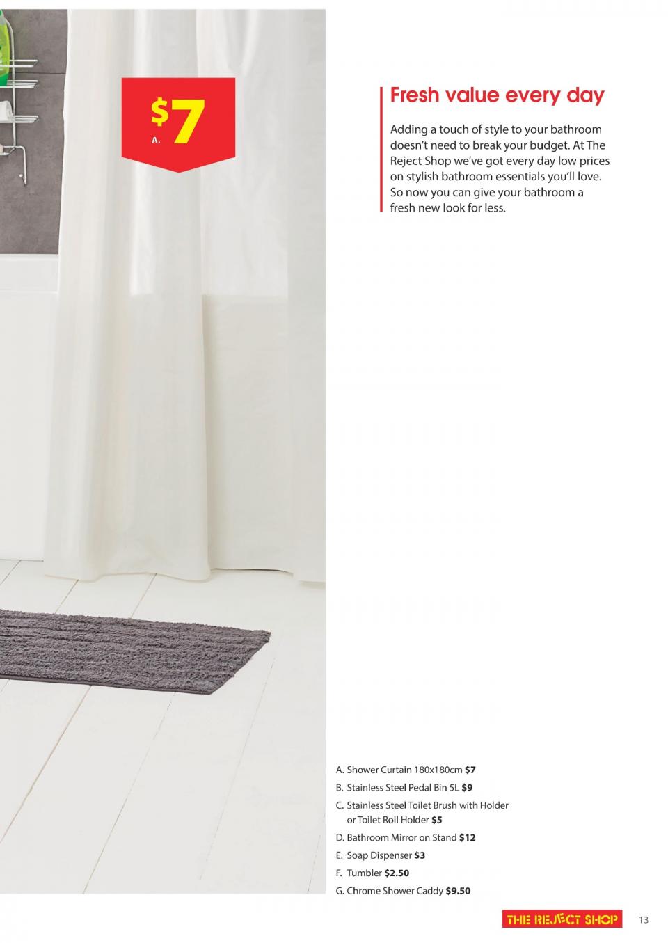 The Reject Shop Catalogue