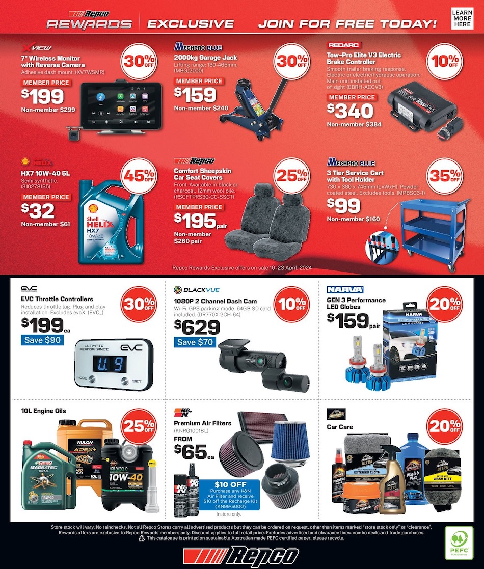 Repco Rwh6278 Repco Catalogue 10 - 23 Apr 2024 | Catalogue AU