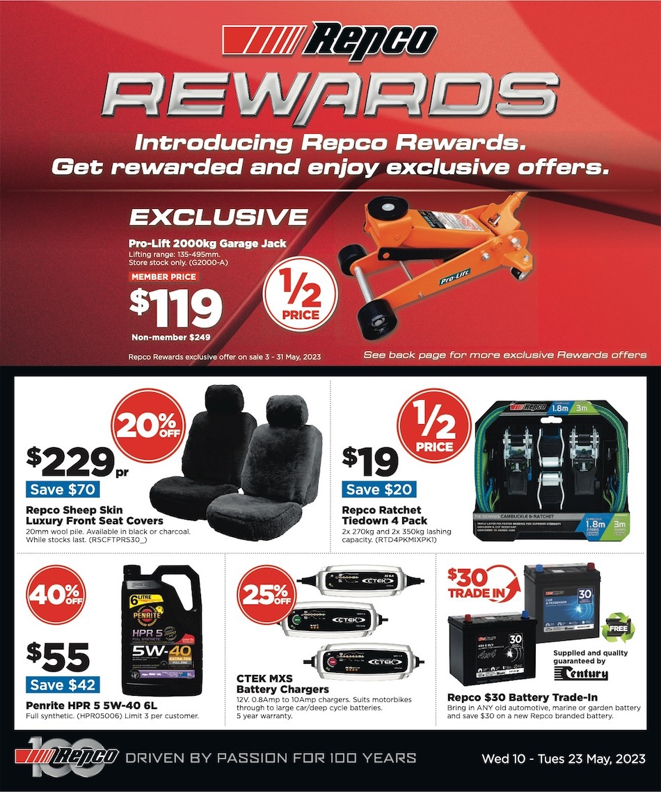 Repco R380 Repco Catalogue 10 - 23 May 2023 | Catalogue AU
