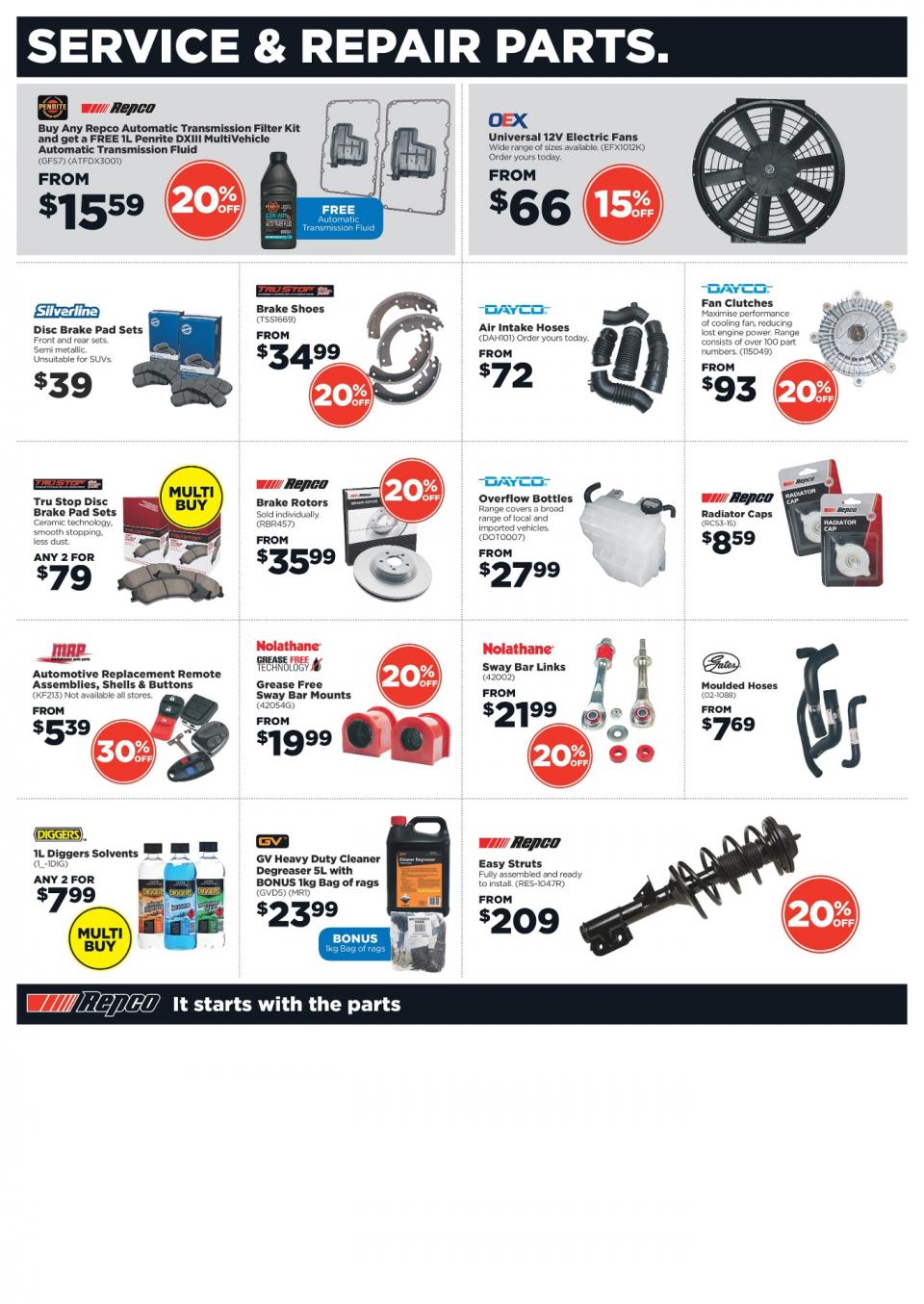Repco Rtk2106 Repco Catalogue 14 - 24 Feb 2019 | Catalogue AU