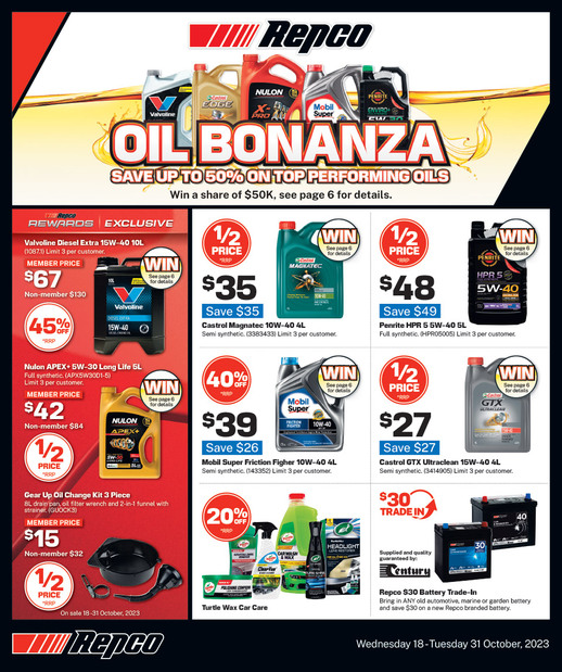 Repco Catalogue 18 31 Oct 2023 Catalogue AU
