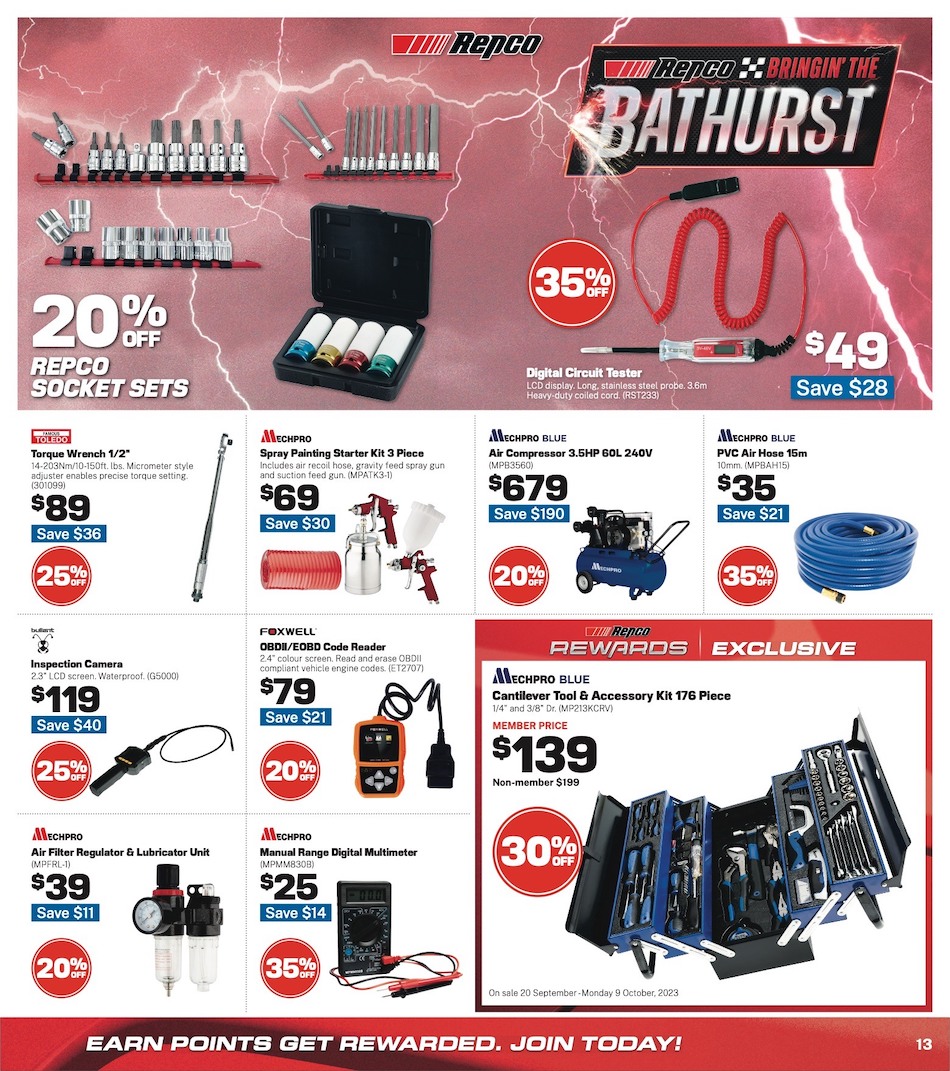 Repco Catalogue 20 Sep - 9 Oct 2023 | Catalogue AU