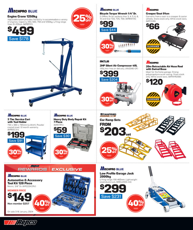 Repco Catalogue 3 - 16 Jan 2024 - Catalogue AU