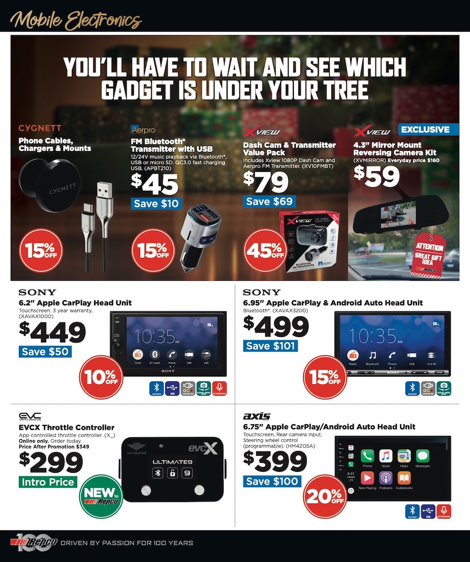Repco Catalogue Christmas 16 - 29 Nov 2022 | Catalogue AU